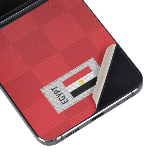 Egypt Soccer Flag Galaxy Z Flip5 5G Skin